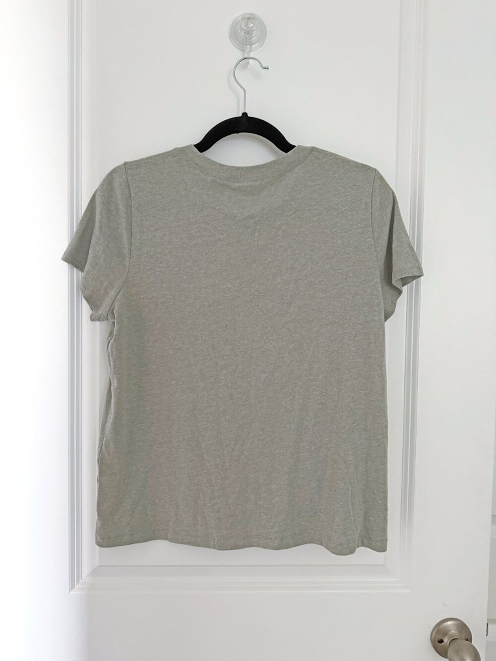 Madewell Northside Vintage Heather Gray T-Shirt Size M - Picture 4 of 6